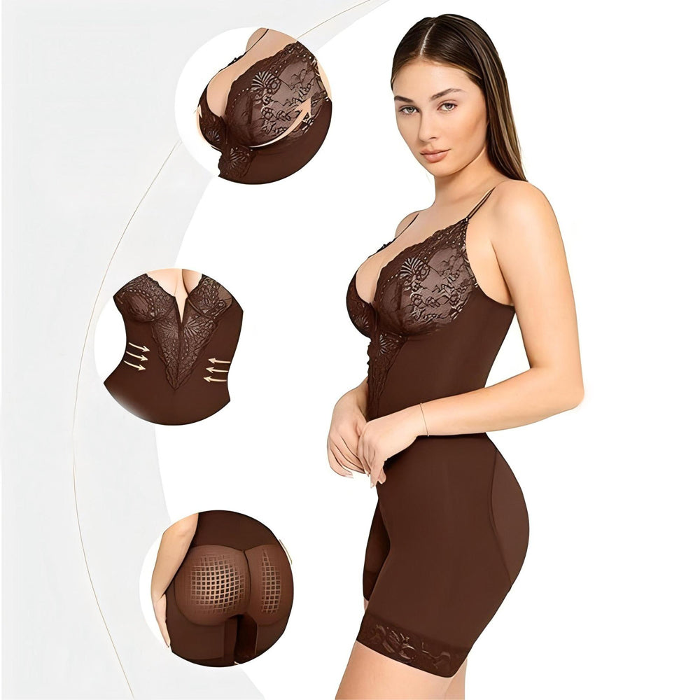 Detachable garter Shapewear for stockings