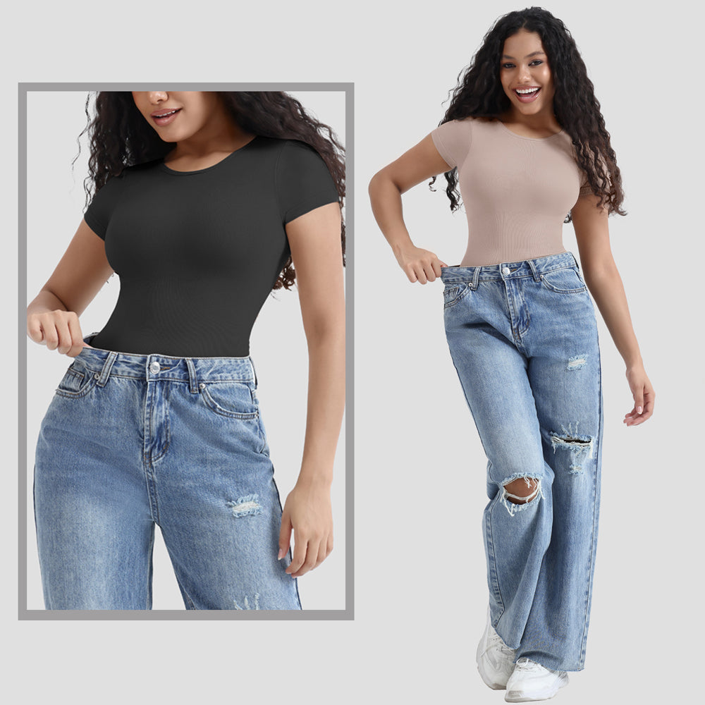 Shapewear smoothing back rolls