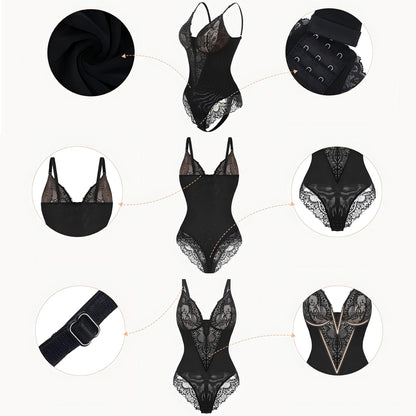 Lace trim Shapewear - sexy shapewear