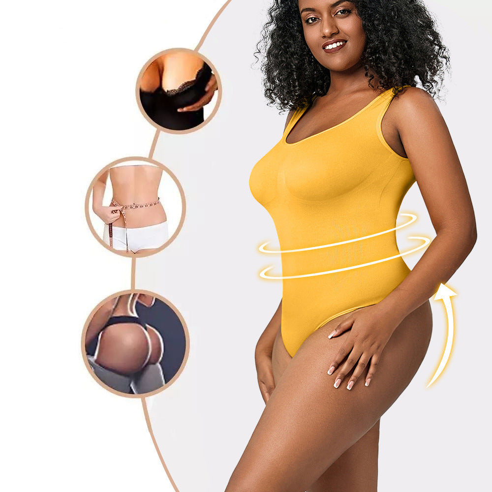 Low-back Shapewear crisscross straps
